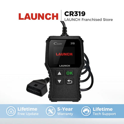 🚗 Launch X431 CReader 319 (CR319) – Professional OBD2 Diagnostic Scanner  Quick | Accurate | Easy to Use