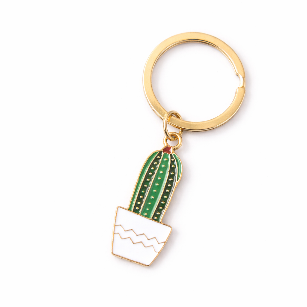 🌵 Lovely Cactus Key Chain – Cute Car Keychain Jewelry | Stylish &amp; Durable