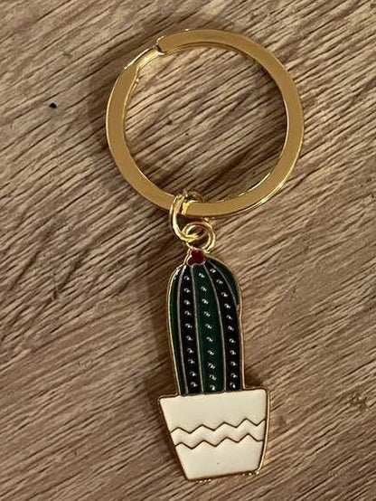 🌵 Lovely Cactus Key Chain – Cute Car Keychain Jewelry | Stylish &amp; Durable