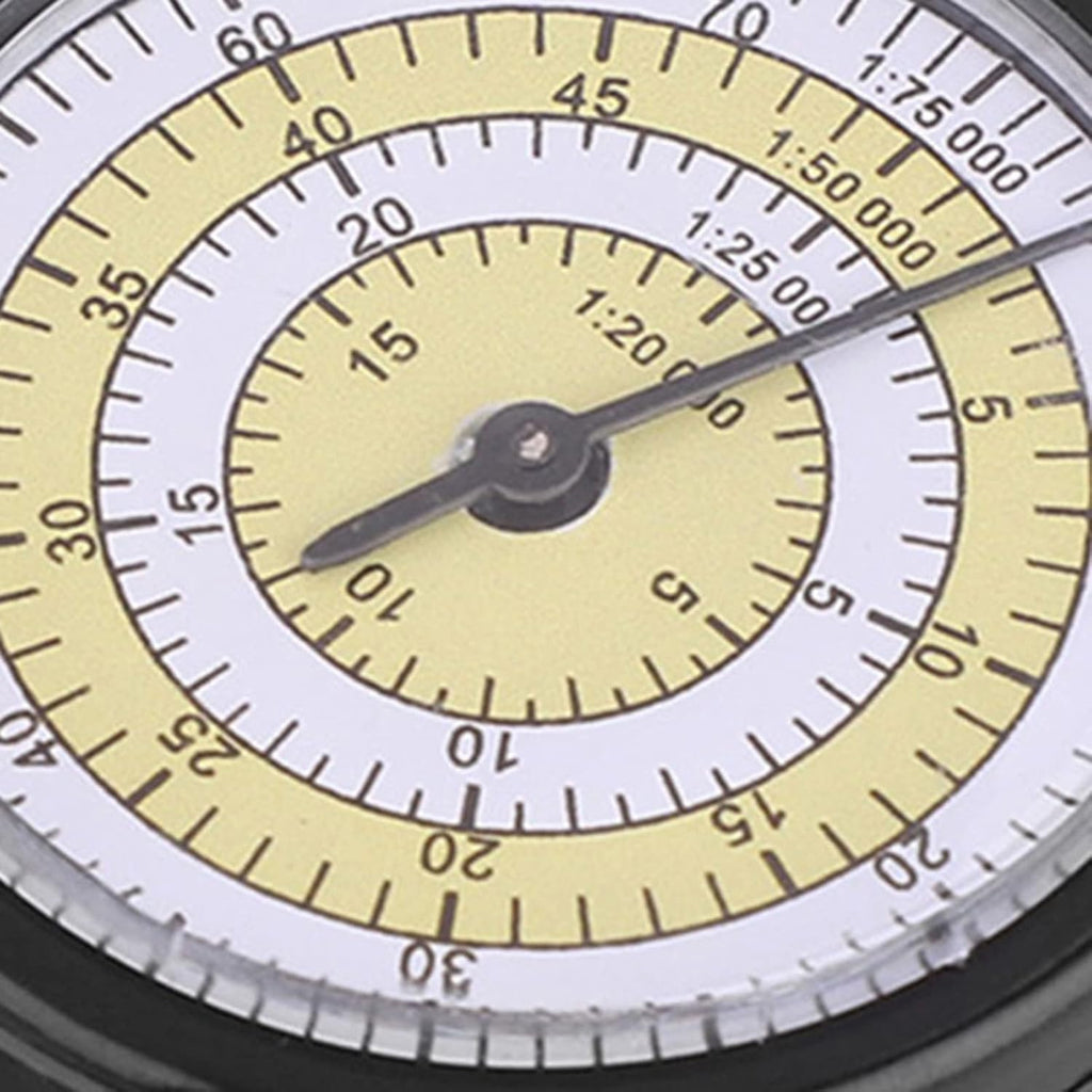 Mini Map Distance Measuring Tool – Metal Wheel Scale Odometer for Outdoor Travel & Navigation