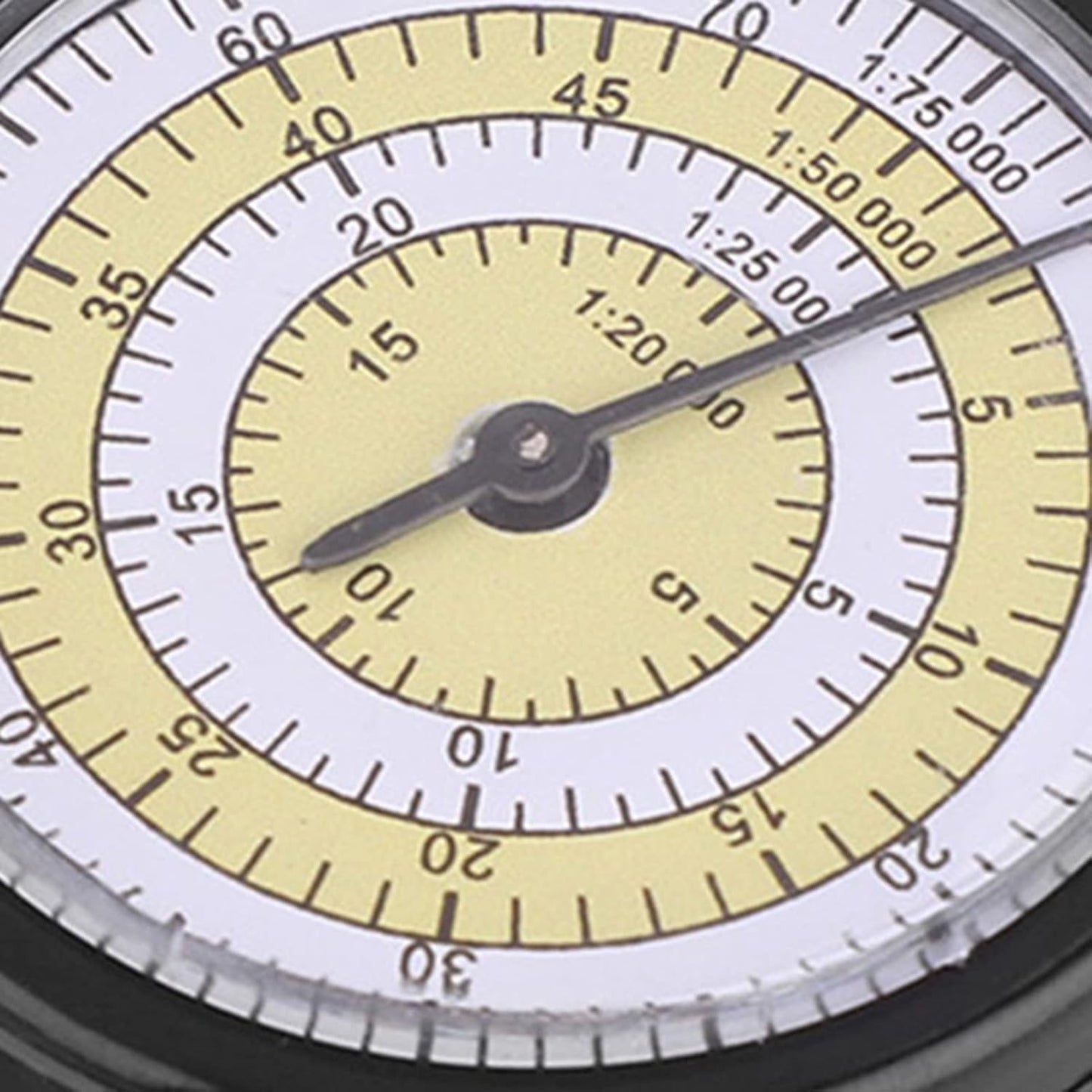 Mini Map Distance Measuring Tool – Metal Wheel Scale Odometer for Outdoor Travel & Navigation