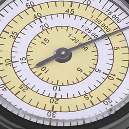 Mini Map Distance Measuring Tool – Metal Wheel Scale Odometer for Outdoor Travel & Navigation