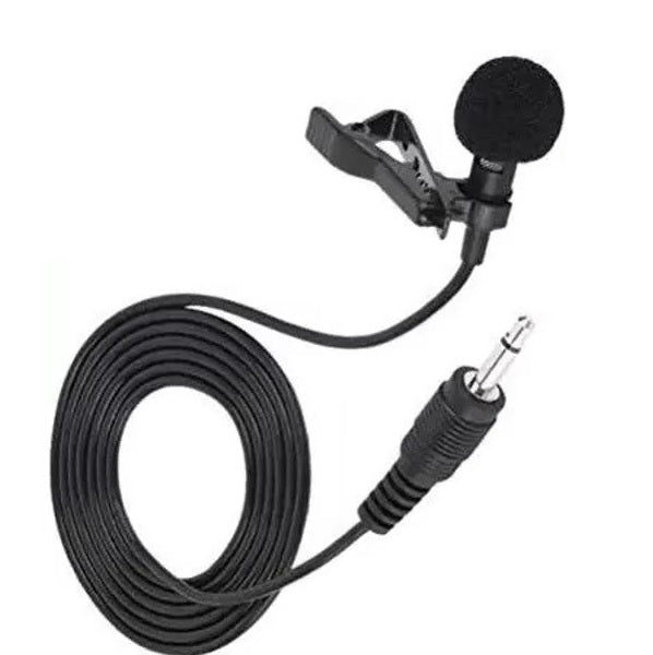 Professional Clip-On Lavalier Microphone 3.5mm Jack - YouTube, TikTok, Vlogging, Interviews