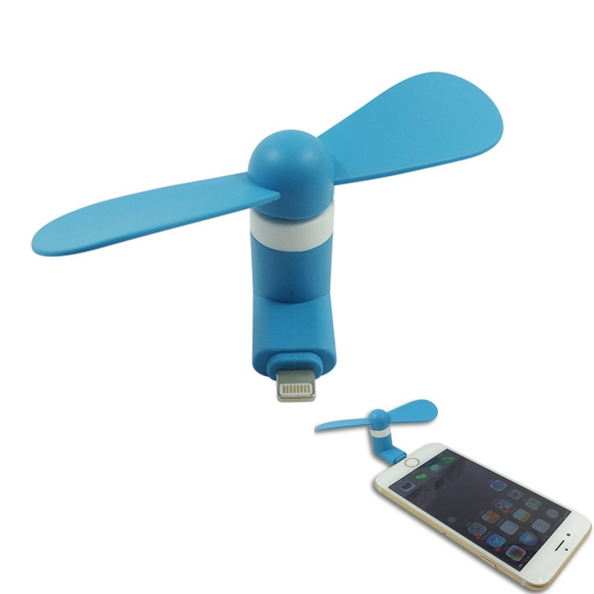 Mini Cooling Fan for iPhone - Lightning Port | Portable Phone Cooler Pakistan