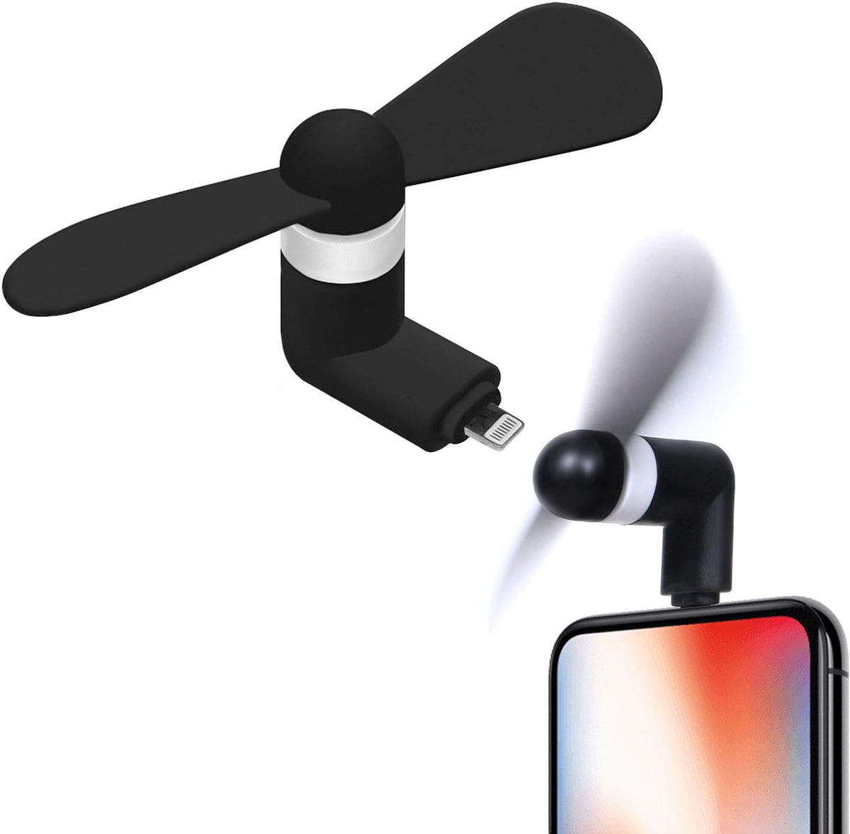 Mini Cooling Fan for iPhone - Lightning Port | Portable Phone Cooler Pakistan