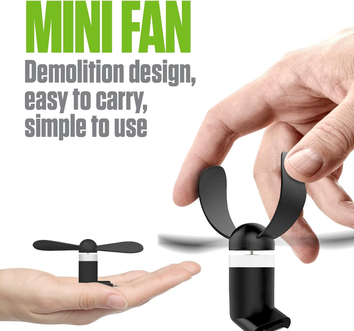 Mini Cooling Fan for iPhone - Lightning Port | Portable Phone Cooler Pakistan