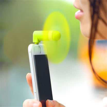 Mini Cooling Fan for iPhone - Lightning Port | Portable Phone Cooler Pakistan