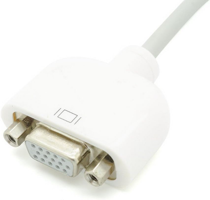 Apple Mini DVI to VGA Adapter M9320G/A – Mini-DVI Male to VGA Female