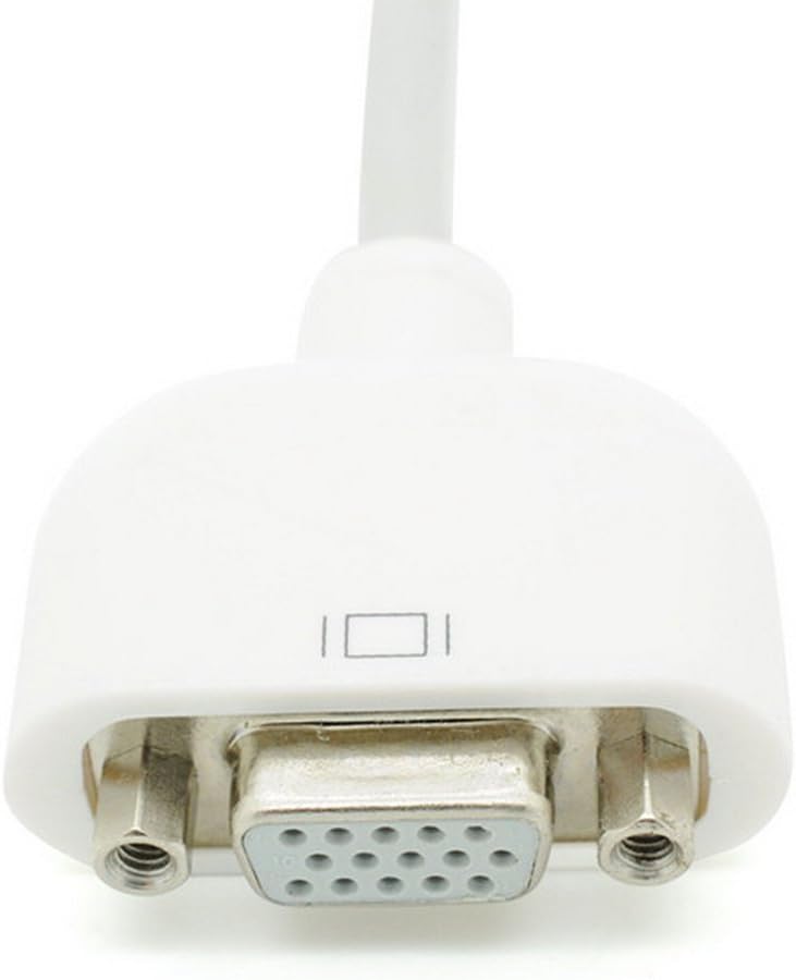 Apple Mini DVI to VGA Adapter M9320G/A – Mini-DVI Male to VGA Female