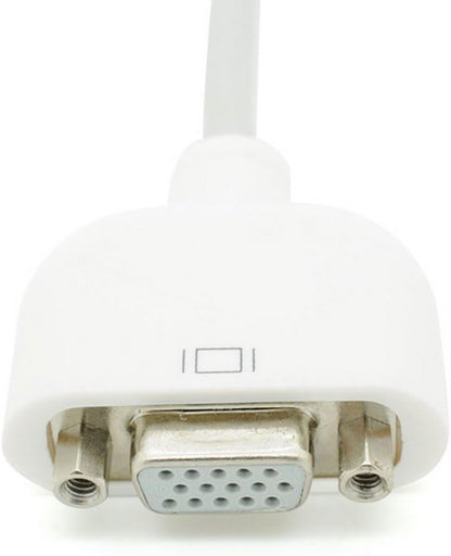 Apple Mini DVI to VGA Adapter M9320G/A – Mini-DVI Male to VGA Female