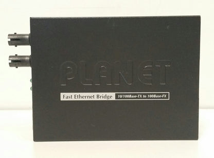 PLANET FT-801 10/100Base-TX to 100Base-FX Fiber Media Converter – ST Multimode, 2KM
