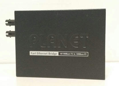 PLANET FT-801 10/100Base-TX to 100Base-FX Fiber Media Converter – ST Multimode, 2KM
