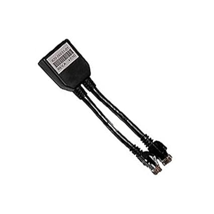 Riverbed SteelHead POE Cable 620-00031-01 LAN WAN Adapter 2x RJ-45 Male to 2x RJ-45 Female Black