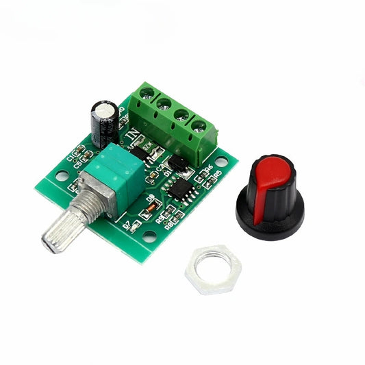 DC 1.8V 3V 5V 6V 12V 2A PWM Motor Speed Controller Low Voltage Motor Speed Controller PWM 0~100% Adjustable Drive Module