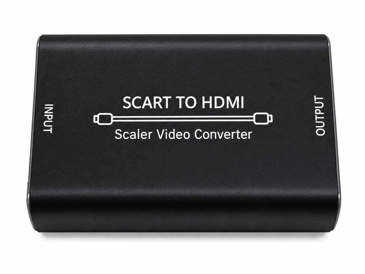Premium Metal Body SCART to HDMI Scaler Converter 720P/1080P