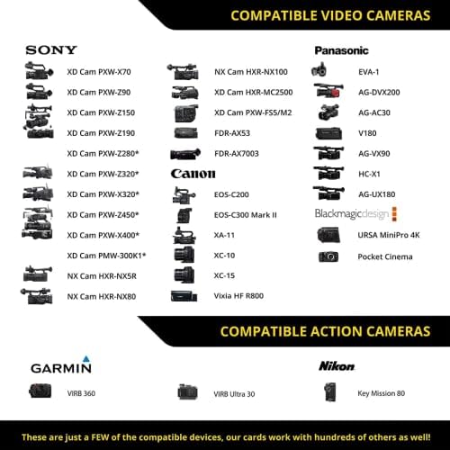 SDXC Memory Card 1TB (1024GB) | UHS-I U3 Class 10 | Up to 170MB/s | High-Speed SD Card for DSLR, 4K Camera &amp; HD Camcorder