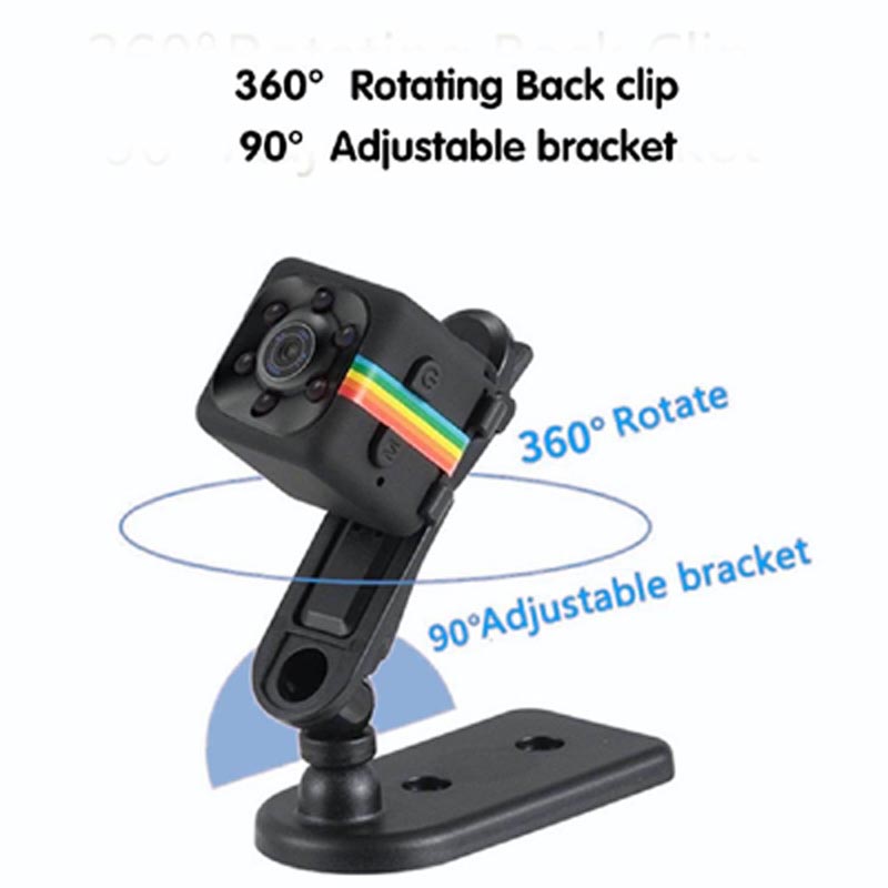 📷 Mini Camera 1080P SQ11 – Portable HD Nanny &amp; Security Camera  With Night Vision &amp; Motion Detection