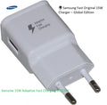 🌍 Samsung Fast Original 15W Charger – Global Edition Compatible with Samsung Galaxy A13, A14, A15, A03s, A04, A05, A33, A34, A35, A53, A54 & A55  2A | 2000 mAh | 9V/15W Adaptive Fast Charging | Travel Power Adapter (White)