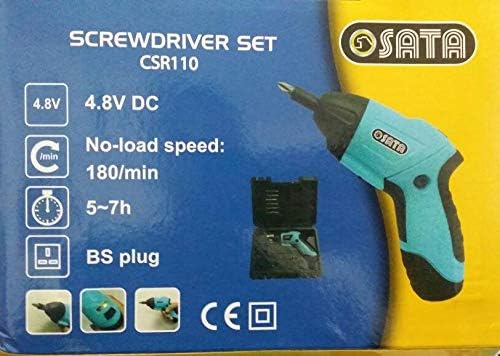 🔧 SATA Cordless Screwdriver CSR110 – Compact, Powerful &amp; Easy to Use