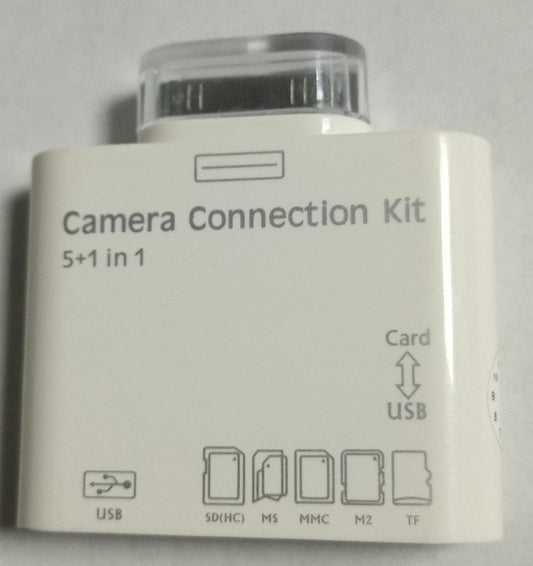 Camera Connection Kit 5+1 in 1 Memory Card Reader for iPad