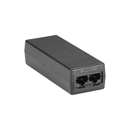 Phihong IEEE 802.3af Midspan Gigabit Single Port PoE Injector 56V 0.275A 15W | 10/100/1000Mbps Ethernet Power Adapter for IP Cameras, Access Points & VoIP Phones