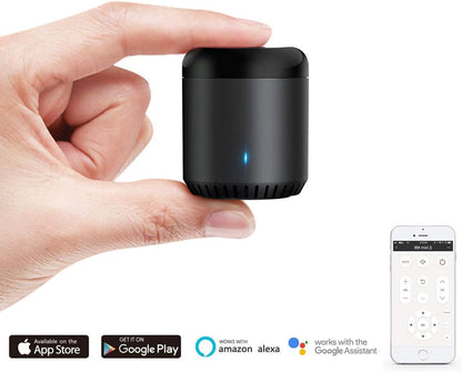 BroadLink RM Mini3 Smart Wi-Fi IR Universal Remote Control Hub – Black