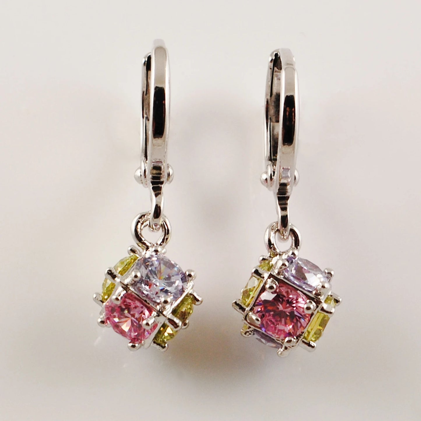 Multicolor Crystal Magical Ball Drop Earrings for Women – Fashion Jewelry