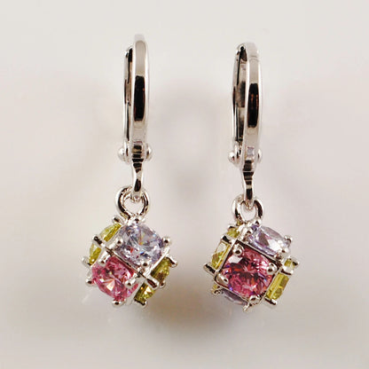 Multicolor Crystal Magical Ball Drop Earrings for Women – Fashion Jewelry
