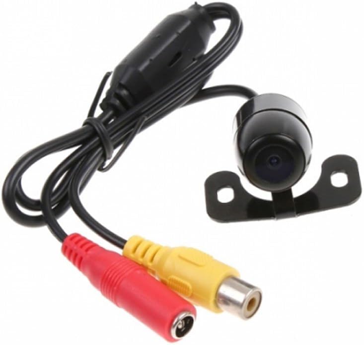 4.3″ TFT LCD Car Rear View Mirror Monitor Kit + Waterproof 170° Mini Backup Reverse Camera | High Definition 480×272 | Dual AV Inputs | PAL/NTSC Compatible | Parking Assist for Cars & Vehicles