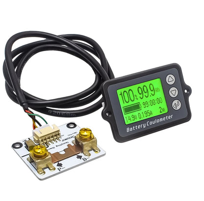 TK15 8–120V 50A Battery Capacity Tester – LCD Coulomb Meter