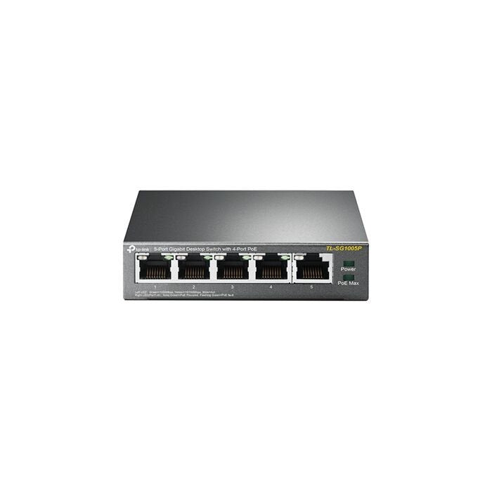 🖧 Product Description (Shopify Marketing) TP-Link SG1505D-P 5-Port Gigabit PoE Switch