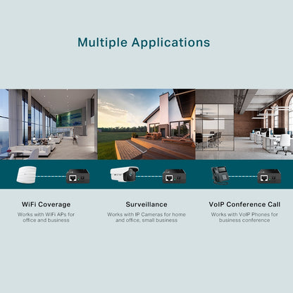 TP-Link TL-POE150S Gigabit PoE Injector | 802.3af | 15.4W | Pakistan