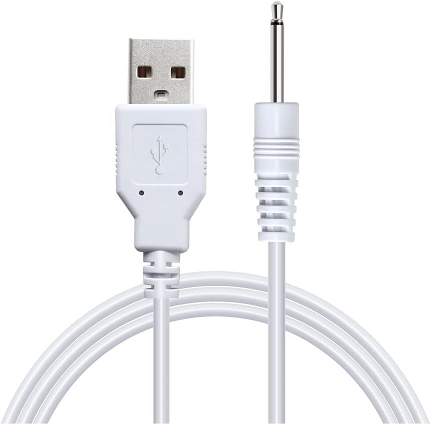 USB Type-A to DC 2.5mm Barrel Jack Charging Cable 3ft (12V) – Fast Charging Replacement DC Power Cable for Smartphones, Tablets & Power Bank