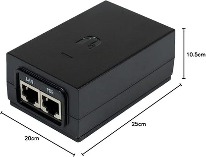 🔌 Ubiquiti 48V 0.5A Gigabit PoE Adapter 24W – POE-48-24W-G GP-H480-050G Original Ubiquiti Original | 48V Passive PoE | Gigabit Ethernet Power Injector