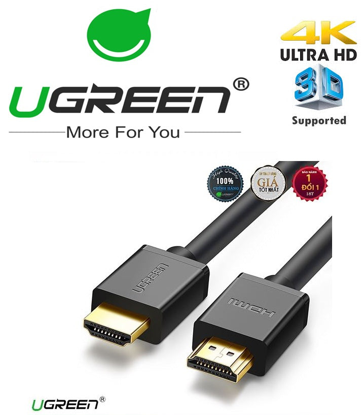 HDMI 2.0 Male to Male cable 4K UGREEN 30115