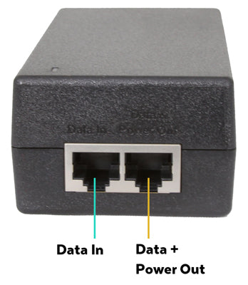 🔹 48V 0.35A PoE Power Adapter Injector – AC 100-250V Input – For IP Camera, WiFi Access Point, Router