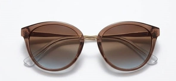 Valentino Sunglasses in Pakistan – Brown Sunglasses with a Gradient Lens on a White Background