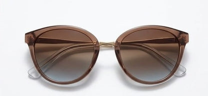 Valentino Sunglasses in Pakistan – Brown Sunglasses with a Gradient Lens on a White Background
