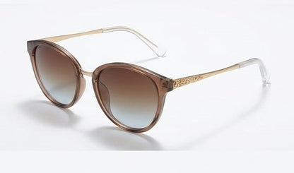 Valentino Sunglasses in Pakistan – Sunglasses with Gradient Brown Lenses on a White Background