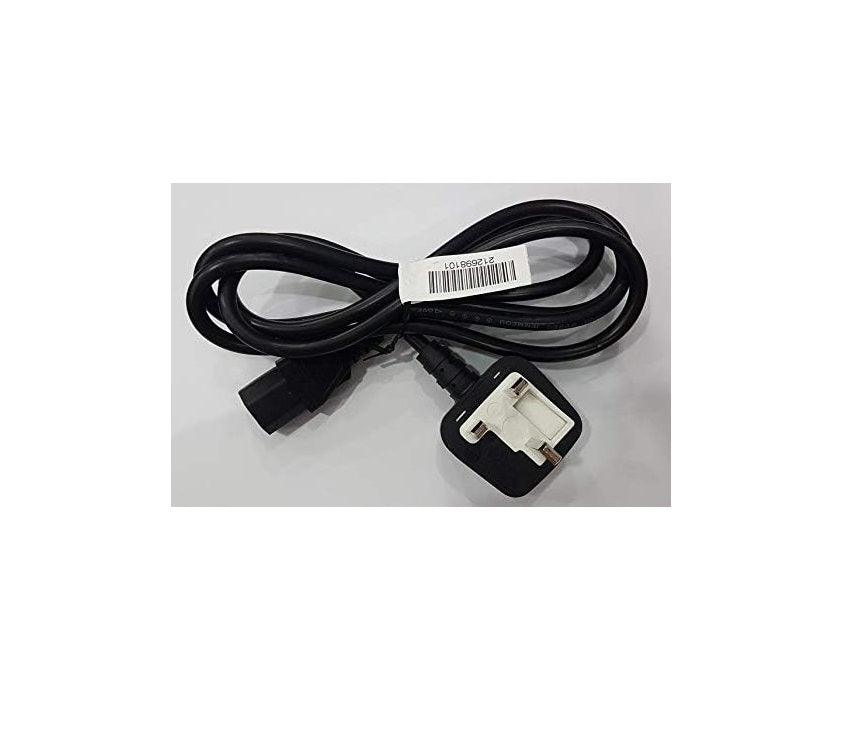 UK 3 Pin Power Cable 1.8m – BS1363 Mains Lead for PC, TV & Monitor