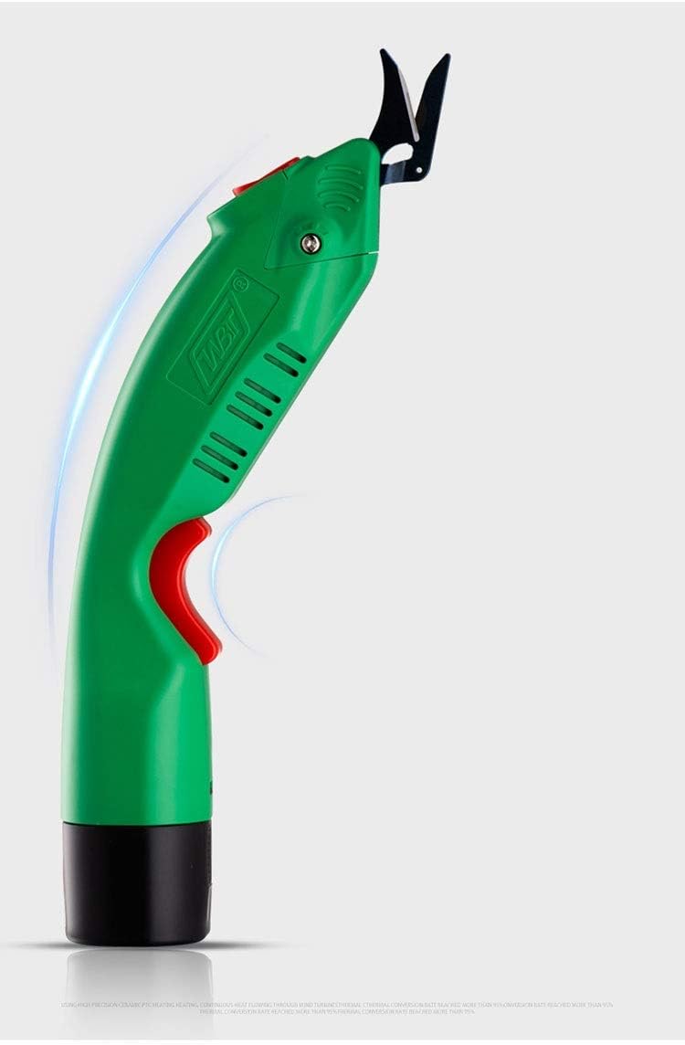 WBT-2 cordless electric scissors cutting UHMWPE UD fabric, aramid, and carbon fiber materials