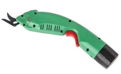 WBT-2 cordless electric scissors cutting UHMWPE UD fabric, aramid, and carbon fiber materials