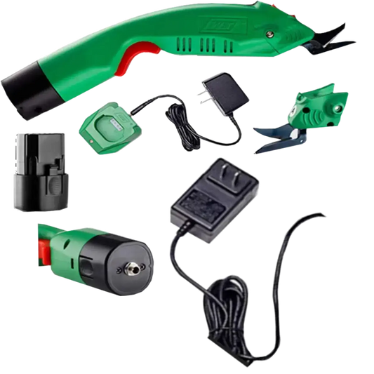 WBT-2 cordless electric scissors cutting UHMWPE UD fabric, aramid, and carbon fiber materials