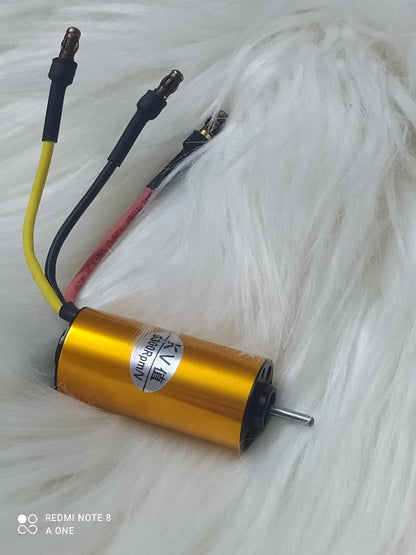 B2040 5300 KV Brushless Inrunner Motor – High-Speed RC Motor for Cars, Boats & Racing Projects