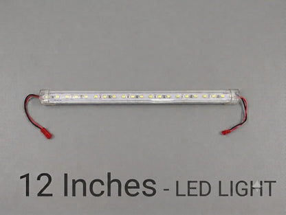 33CM LED Bar Light | 21 SMD 5730 LEDs | DC12V 6000K Cool White | Cabinet & Showcase Lighting