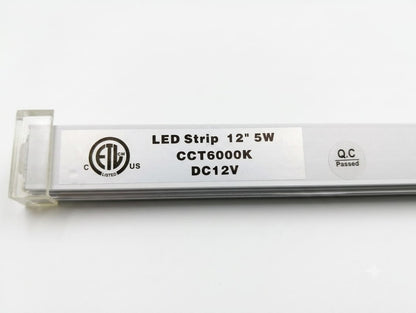 33CM LED Bar Light | 21 SMD 5730 LEDs | DC12V 6000K Cool White | Cabinet & Showcase Lighting