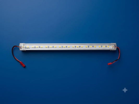 33CM LED Bar Light | 21 SMD 5730 LEDs | DC12V 6000K Cool White | Cabinet & Showcase Lighting