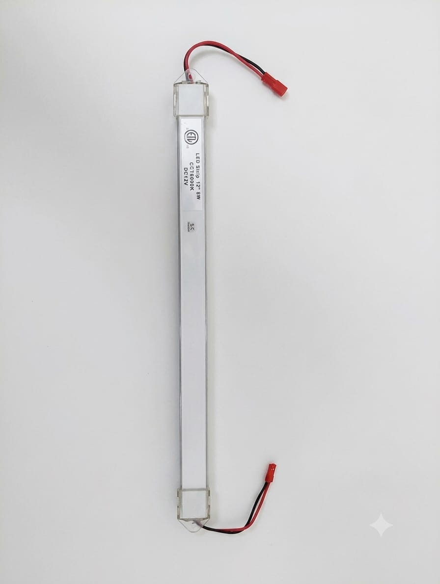 33CM LED Bar Light | 21 SMD 5730 LEDs | DC12V 6000K Cool White | Cabinet & Showcase Lighting