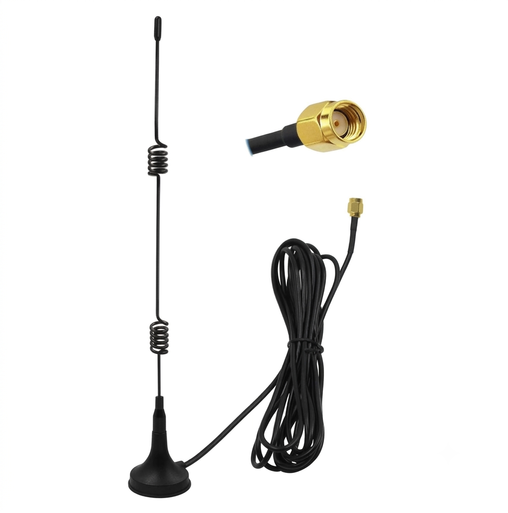 Wi-Fi Booster Antenna with RP-SMA Male Connector - 2.4G / – Buy Online in Pakistan with COD