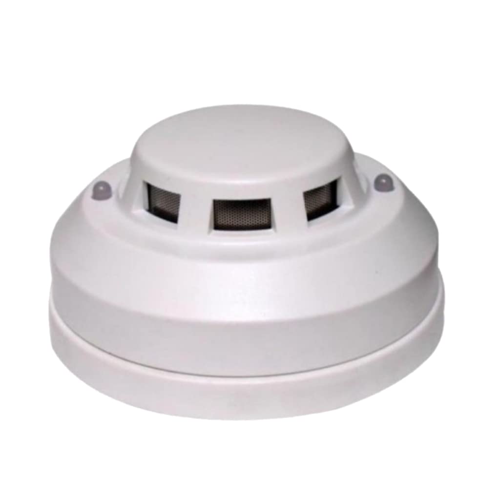 Wired Photoelectric Smoke Detector | Optical Fire Alarm Sensor 9–35V for Network Alarm Systems